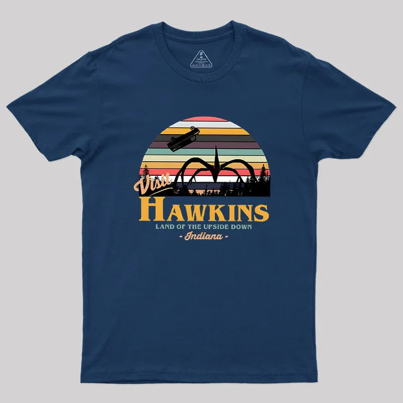 Alternative view of Visit Hawkins Geek T-Shirt