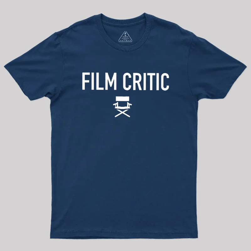 Alternative view of Film Critic Geek T-Shirt