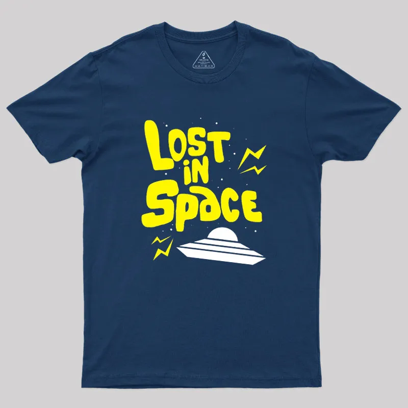 Alternative view of Lost in Space Geek T-Shirt