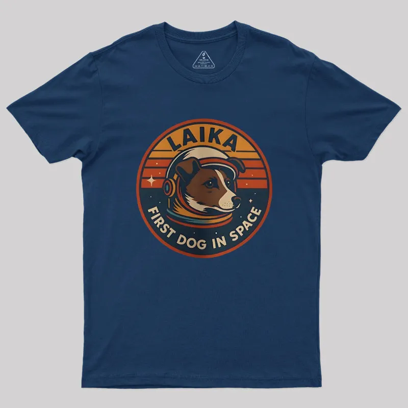 Alternative view of Laika Space Geek T-Shirt