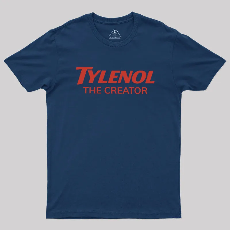 Alternative view of Tylenol The Creator Geek T-Shirt