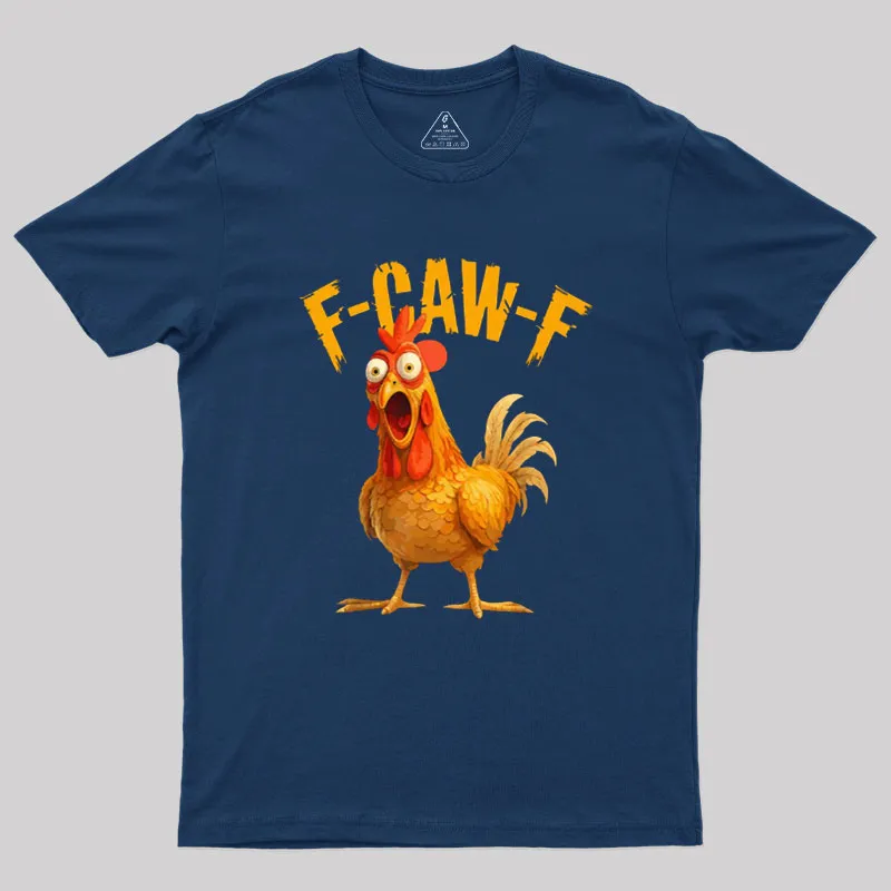 F-Caw-F Geek T-Shirt - Image 2