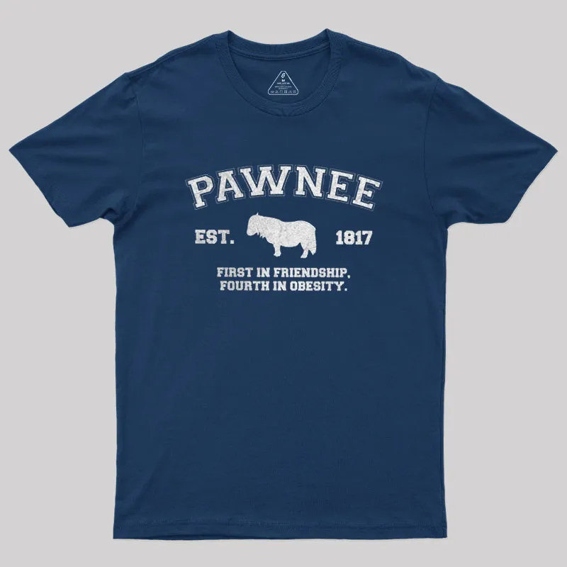 Alternative view of Pawnee Geek T-Shirt