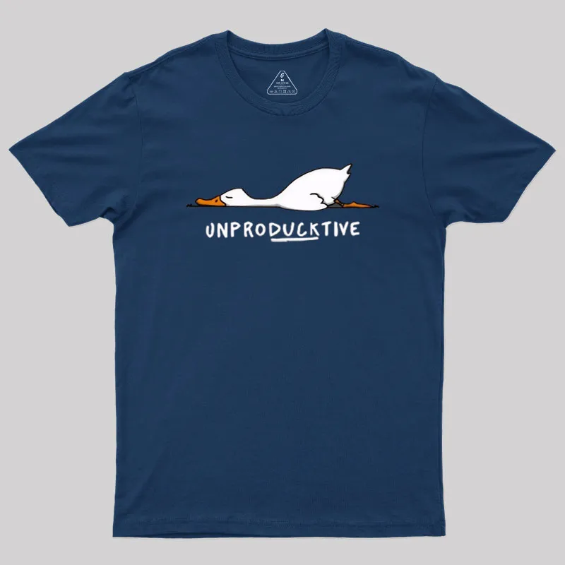 Unproducktive Geek T-Shirt - Image 2