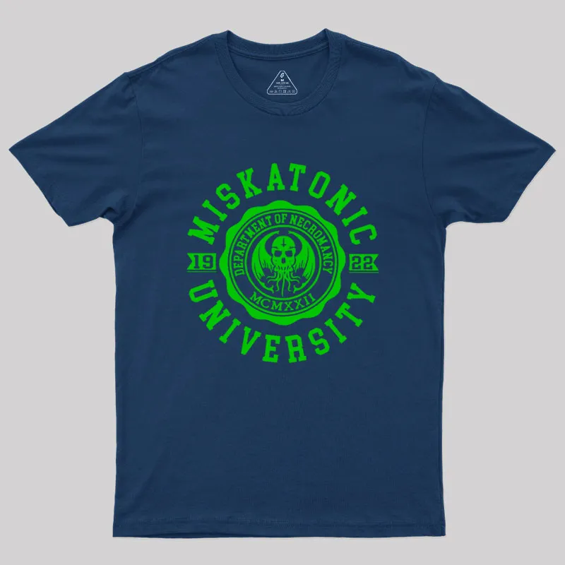 Alternative view of Miskatonic University Geek T-Shirt