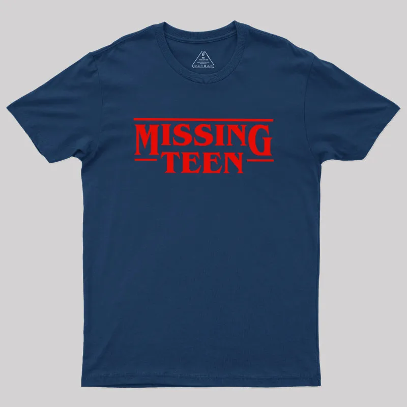 Alternative view of Missing Teen Geek T-Shirt