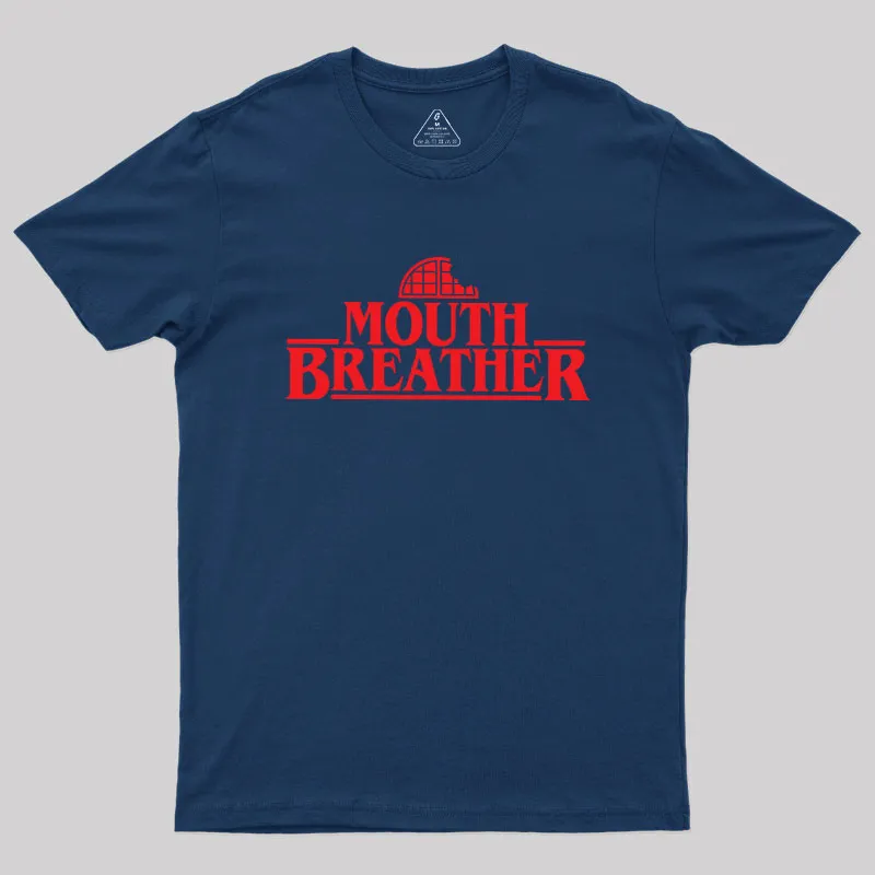 Alternative view of Mouth Breather Geek T-Shirt
