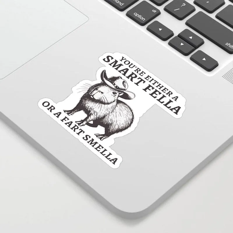 Fart Smella Smeller Geek Sticker