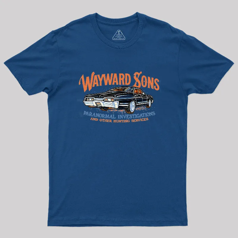 Alternative view of Wayward Sons Geek T-Shirt