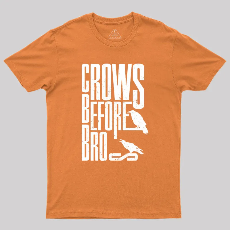 Crows Before Bros T-Shirt - Image 4