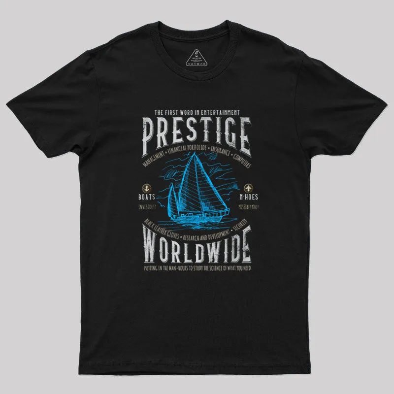 Prestige Worldwide Funny Step Brothers Boats T-Shirt