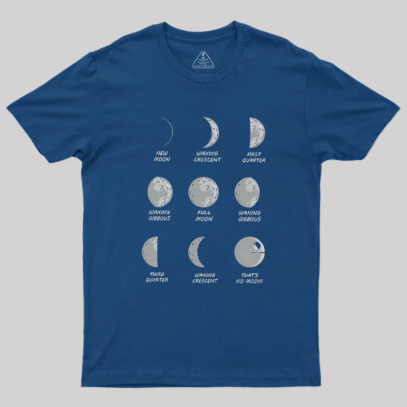 Alternative view of Know Your Moons Geek T-Shirt
