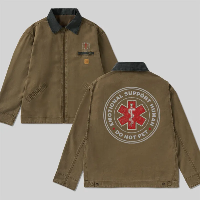 Alternative view of Don't Pet Classic Work Jacket