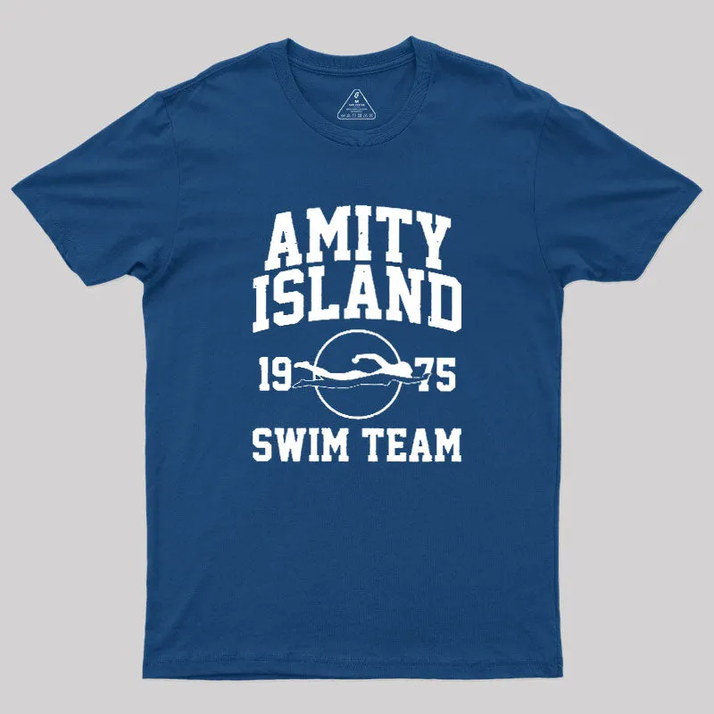 Amity Island Swim Team Geek T-Shirt