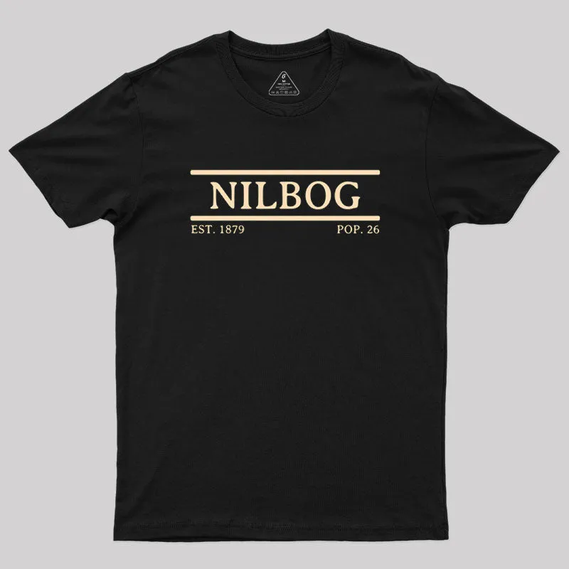 Alternative view of Nilbog T-Shirt