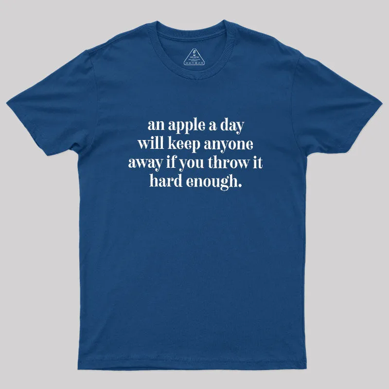 An Apple A Day Geek T-Shirt - Image 3