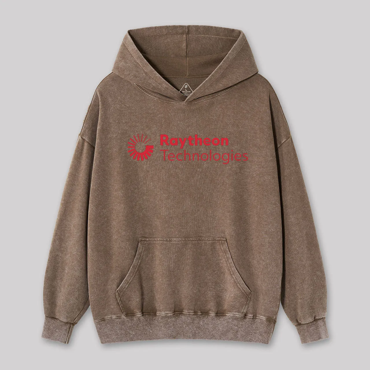 Alternative view of Raytheon Essential Washed Hoodie