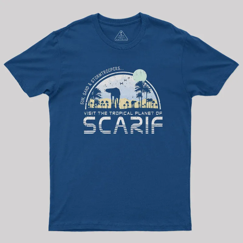 Alternative view of Visit Scarif Geek T-Shirt