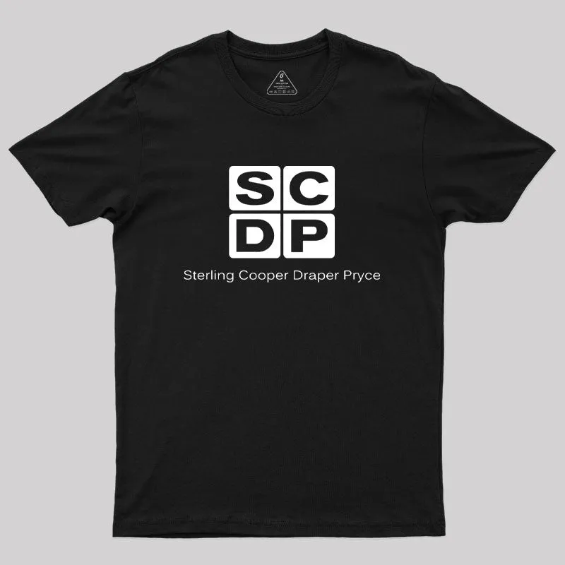 Alternative view of SCDP Stirling Cooper Draper Pryce Mad Men Geek T-Shirt