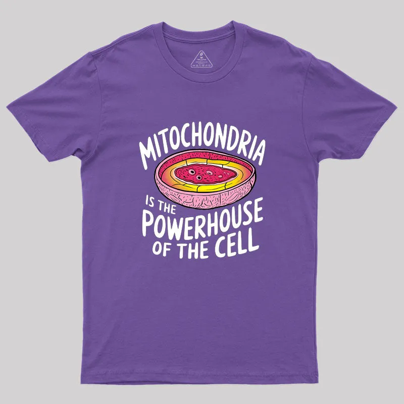 Biologist Humor Mitochondria Geek T-Shirt - Image 6