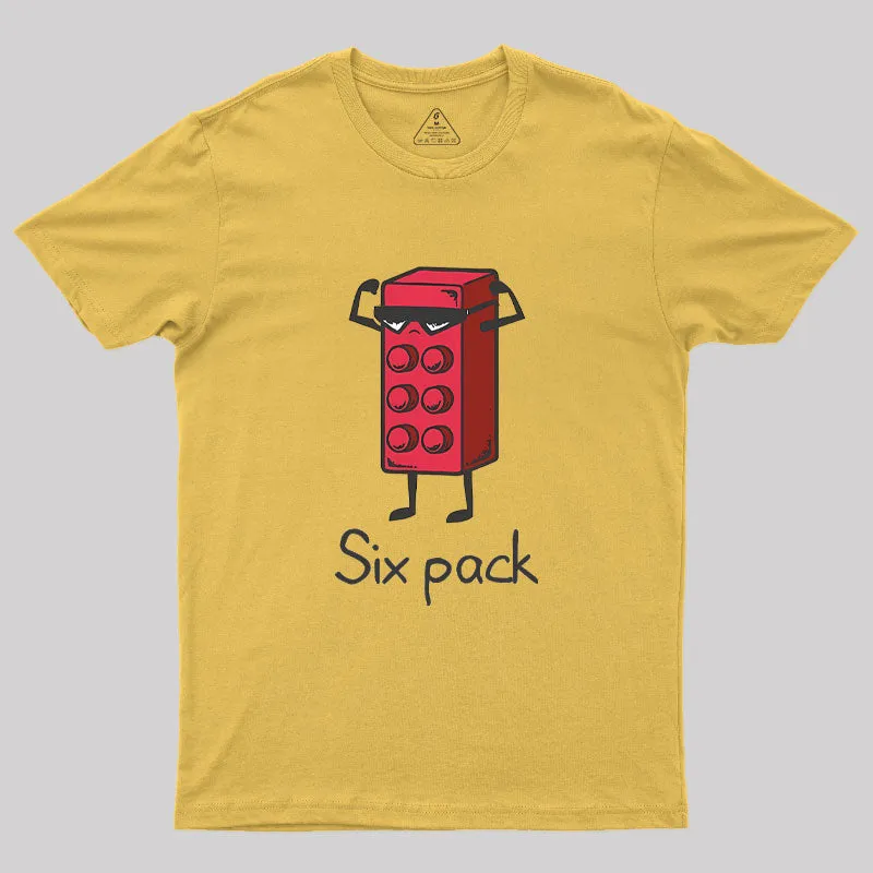 Six Pack Geek T-Shirt - Image 7