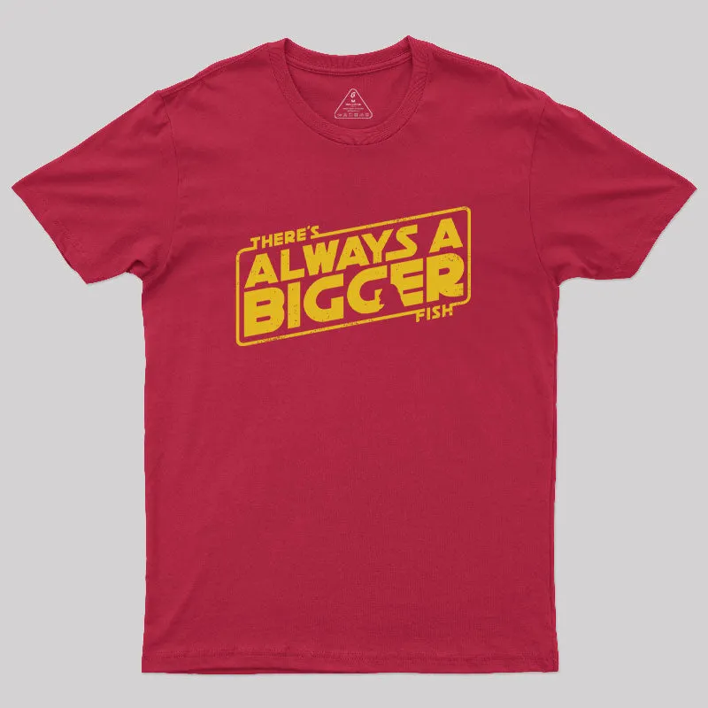 Always a Bigger Fish Geek T-Shirt - Image 4