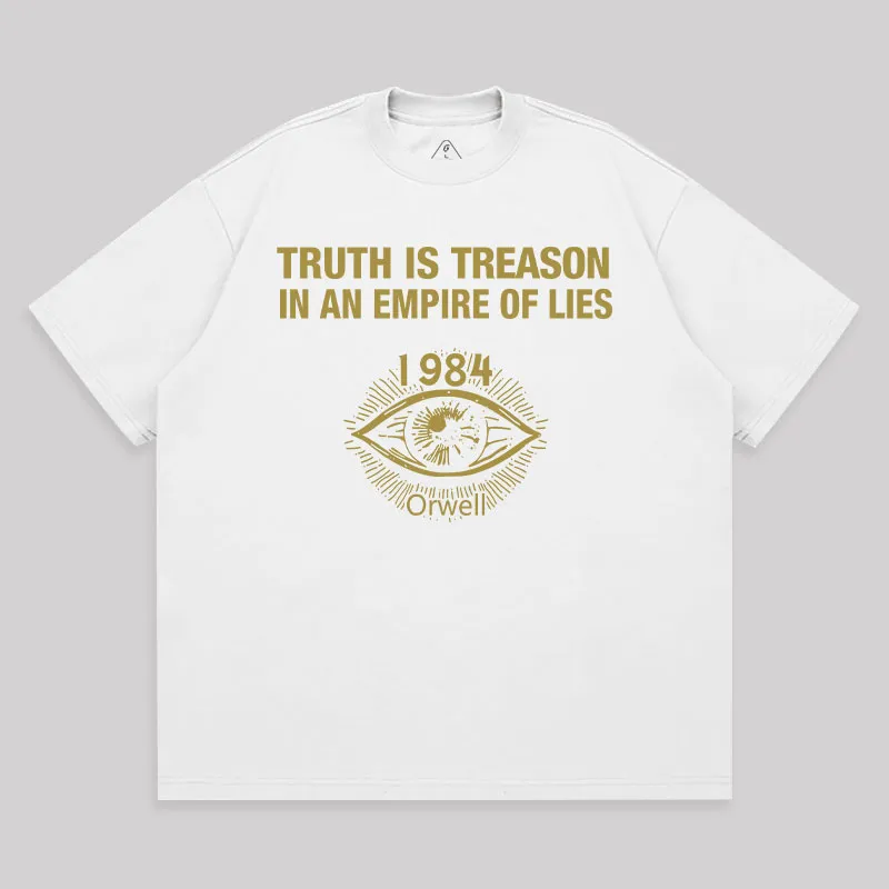 1984 Orwell Unisex Oversized T-shirt - Image 2