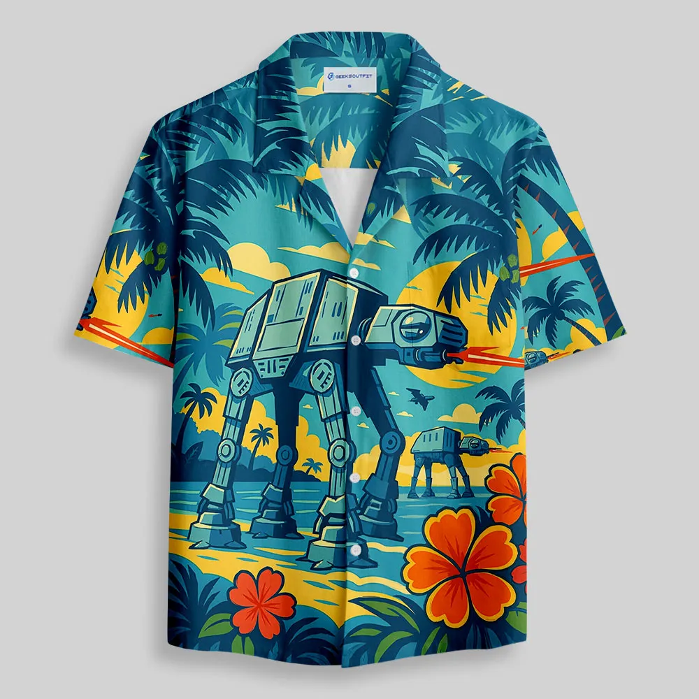 Walker Hawaii Button Up Pocket Shirt - Image 2