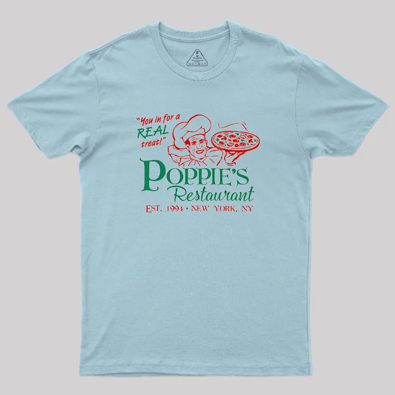 Alternative view of Poppie's Restaurant Geek T-Shirt