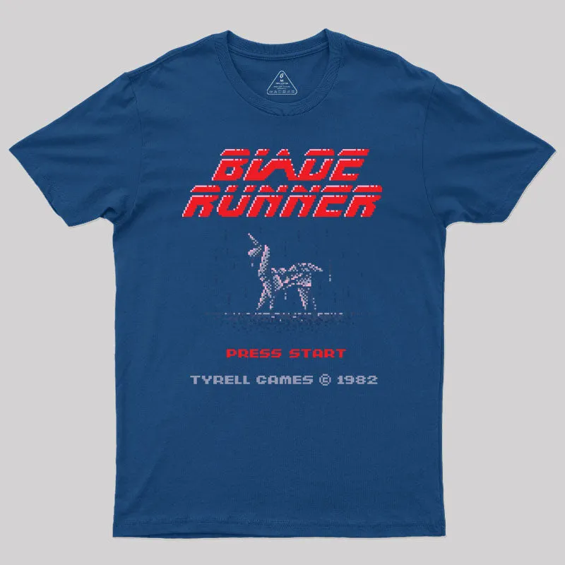 Alternative view of Pixel Blade Runner Geek T-Shirt