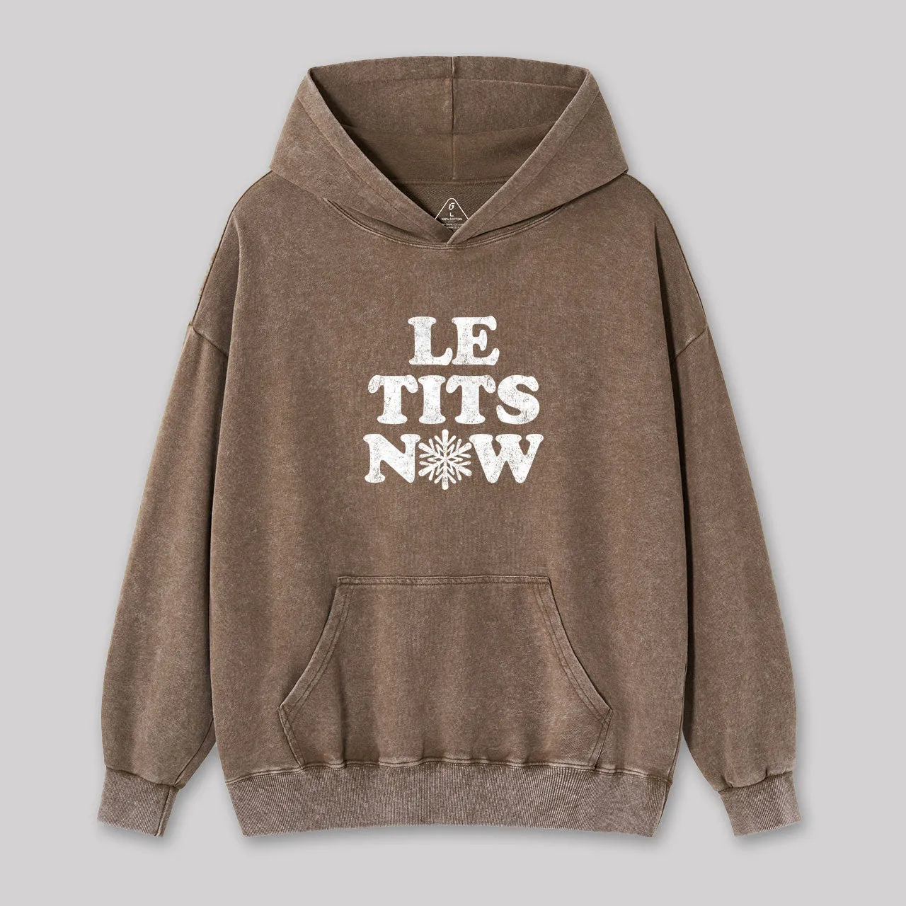 Alternative view of Le Tits Now Washed Hoodie