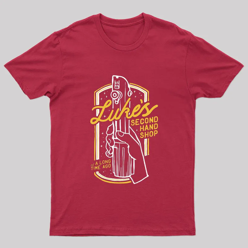 Luke's Second Hand Shop Nerd T-Shirt - Image 4