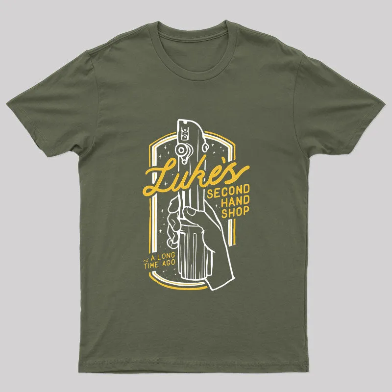 Alternative view of Luke's Second Hand Shop Nerd T-Shirt