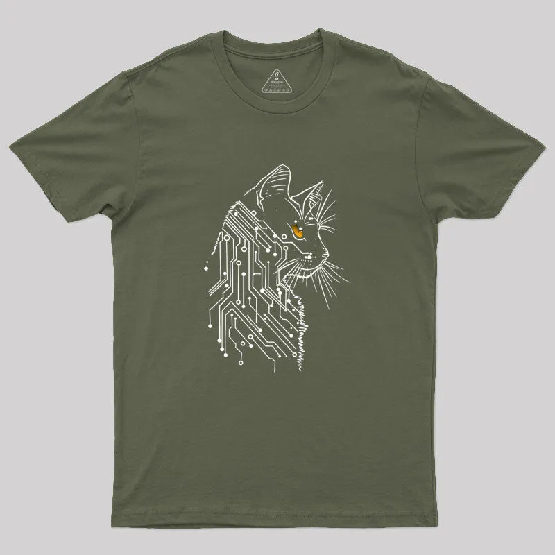 Cat Of Tomorrow Geek T-Shirt - Image 3