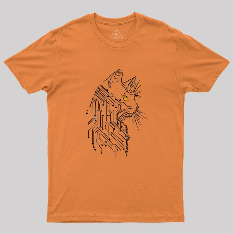 Cat Of Tomorrow Geek T-Shirt - Image 7