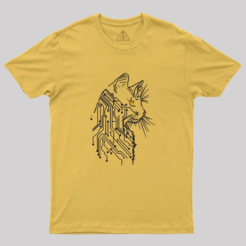 Cat Of Tomorrow Geek T-Shirt - Image 8