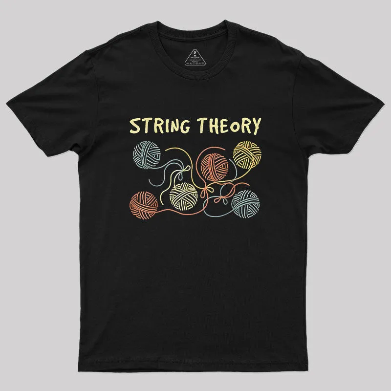 Knitted String Theory Geek T-Shirt - Image 2