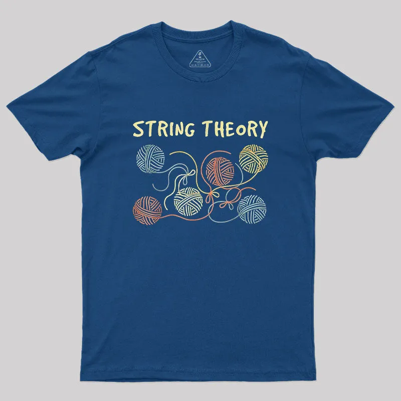Knitted String Theory Geek T-Shirt - Image 3