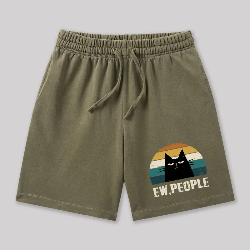 Ew People Geeky Washed Shorts - Image 3