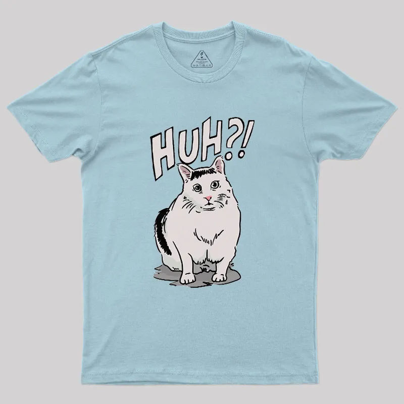 Huh Cat Geek T-Shirt - Image 10
