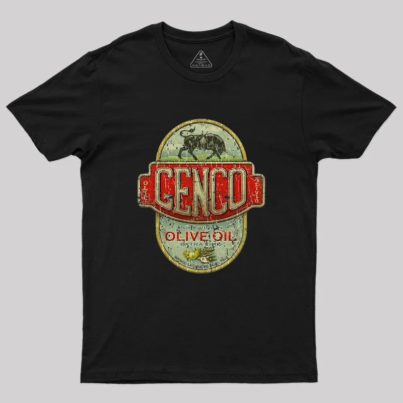 Alternative view of VINTAGE - GENCO OLIVE OIL Geek T-Shirt