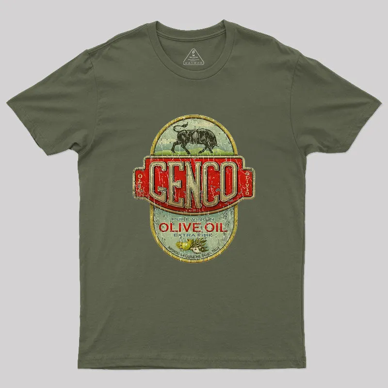 VINTAGE - GENCO OLIVE OIL Geek T-Shirt