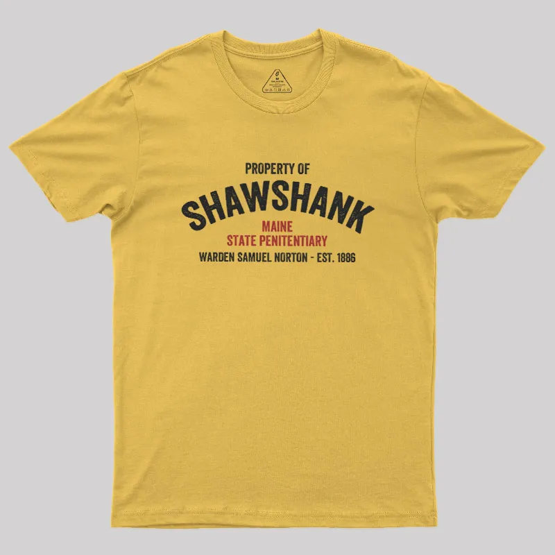 Property of Shawshank Geek T-Shirt - Image 8