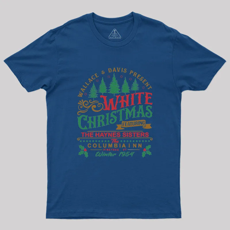 White Christmas Geek T-Shirt - Image 3