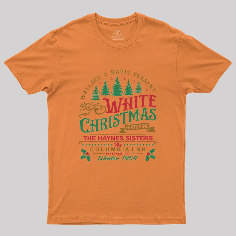 White Christmas Geek T-Shirt - Image 4