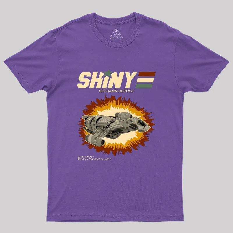 Shiny Heroes Geek T-Shirt - Image 6