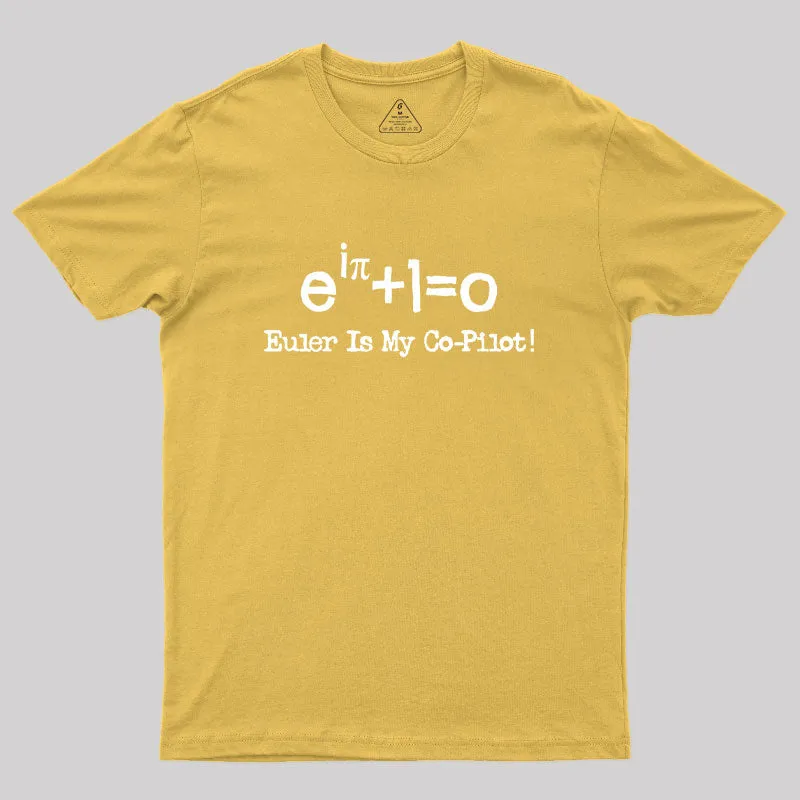 Euler Math Equation Geek T-Shirt - Image 8