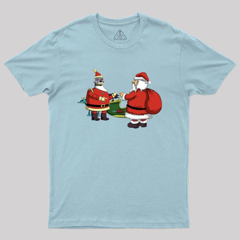 Santa Is That You Geek T-Shirt - Image 10