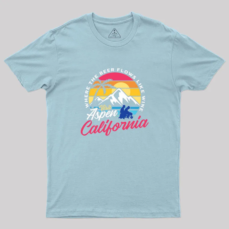 Visit Aspen California - Dumb And Dumber Spot Geek T-Shirt - Image 10