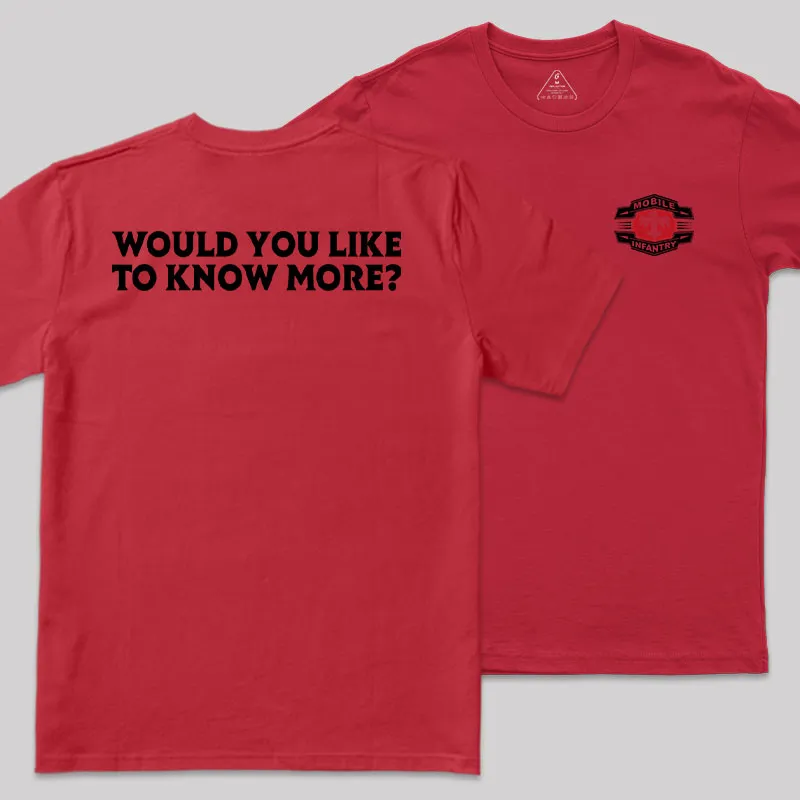 Scifi Space Recruit Front and Back Printed Geek T-Shirt - Image 8